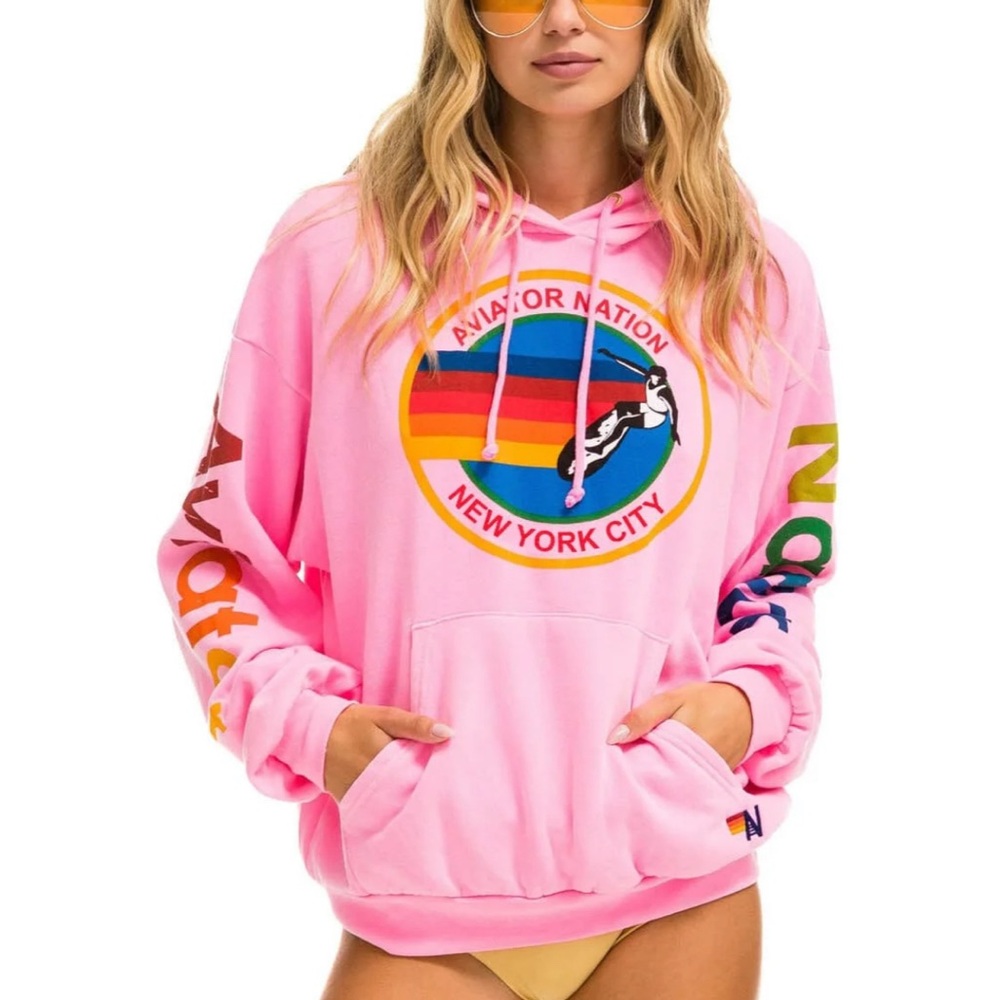 NYC Surf Logo Pullover Sweatshirt